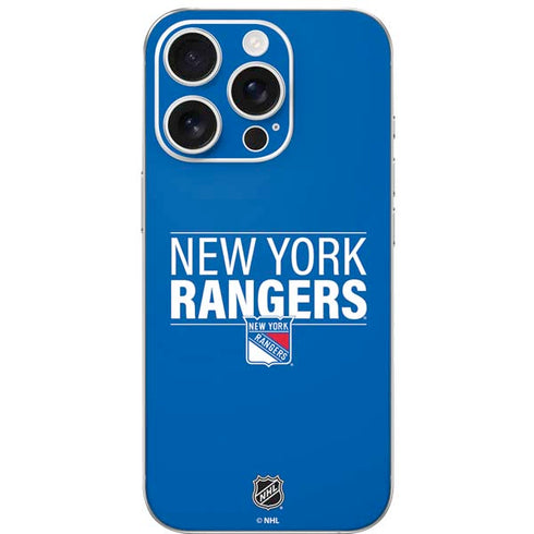NHL New York Rangers Lineup iPhone 16 Pro Skin